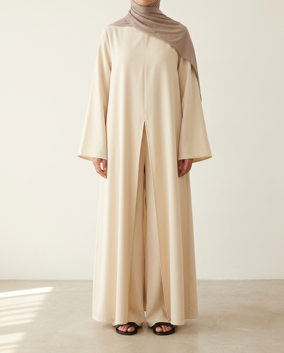 Ensemble 02 en coloris écru