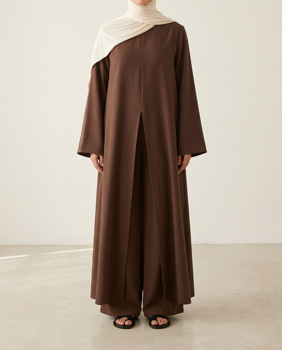 Ensemble 02 en coloris moka